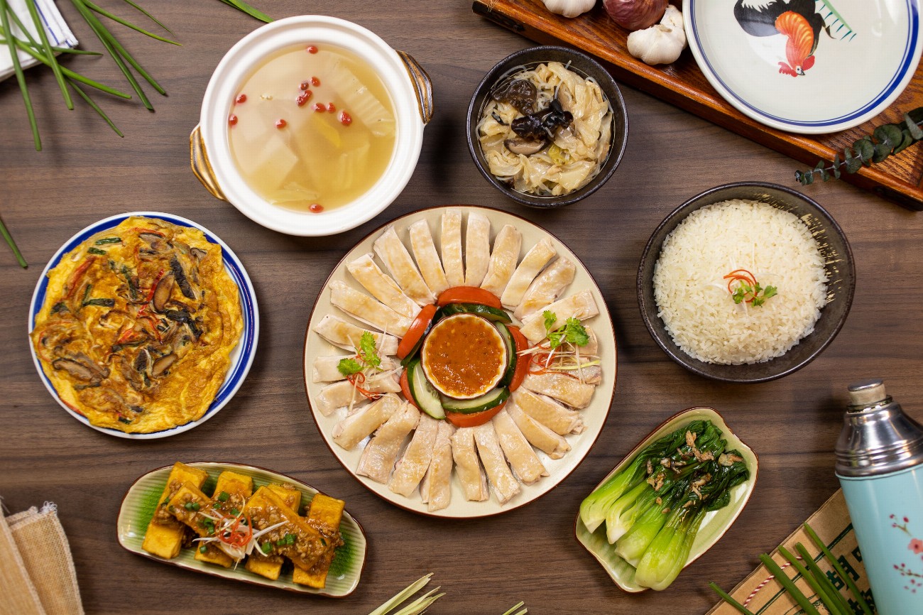 Roost Traditional Hainanese Chicken Rice Set